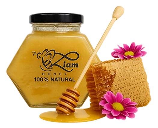 عسل طبیعی رس کرده چهل گیاه لیام